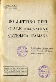 Bollettino ufficiale dell'Azione cattolica italiana, 1923